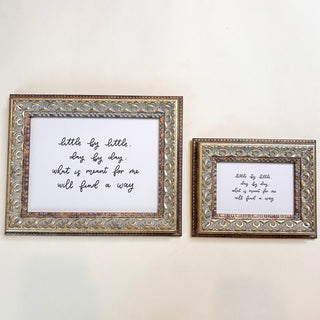 Little By Little Framed Wall Art