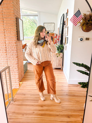 Cammie Cordurory Pants - Camel