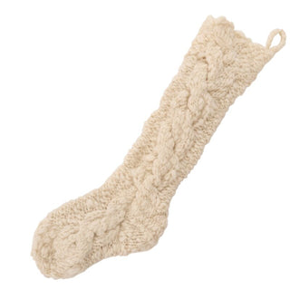 Extra Long Cable Knit Stocking