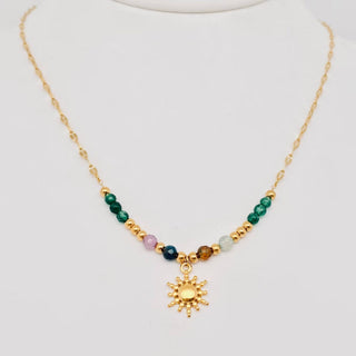 Bali Sun Pendant Necklace