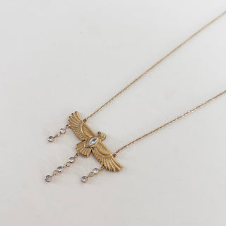 Rising Sun Bird Necklace