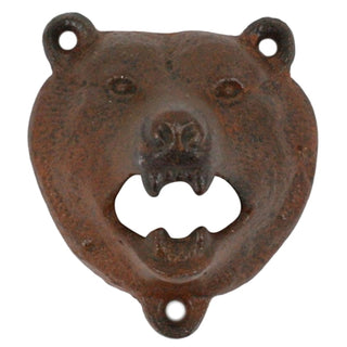 Bear Head Bottle Opener