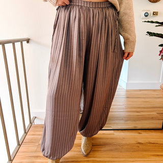 Dusk Satin Joggers