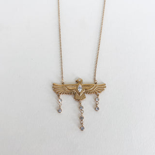 Rising Sun Bird Necklace