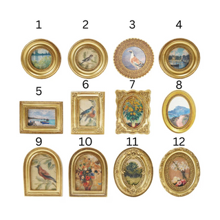 Mini Framed Art Magnet Single