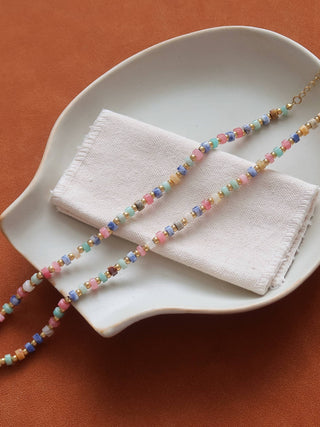 Lyric Multi Colored Boho Beaded Necklace