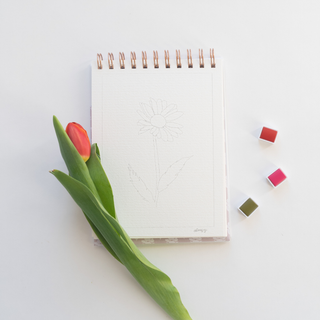 Flowers Watercolor Workbook