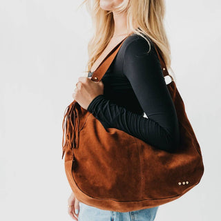 Skye Hobo Shoulder Bag with Tassel