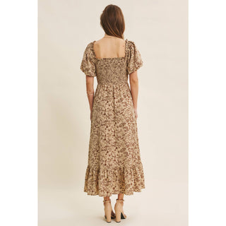The Willow Fern Smocked Dress