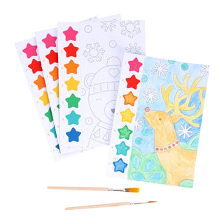 Paint by Numbers | Christmas Activity Tin
