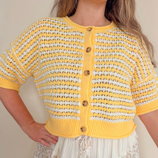 The Sunshine Button-Down Sweater