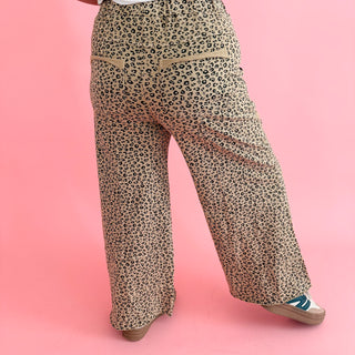Jasper Cargo Pants - Leopard