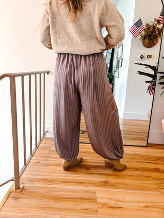 Dusk Satin Joggers