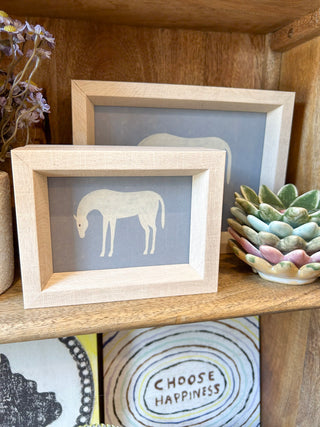 Calming Horse Framed Wall Art