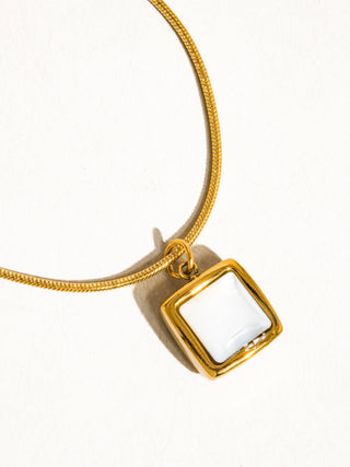 Shell Squared Necklace