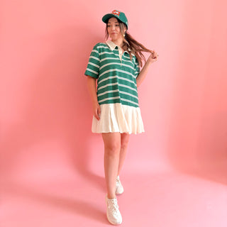 Polo Tee Mini Dress