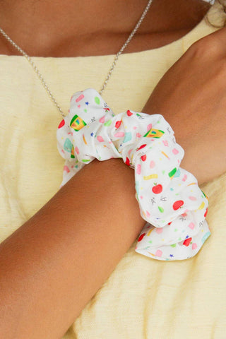 School Supplies Oversized Scrunchie