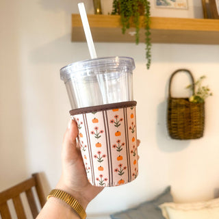Reusable Coffee Sleeve - Heirloom Pumpkins
