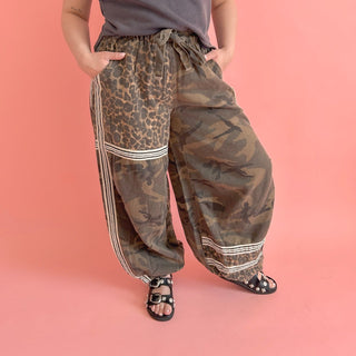 Camo Patchwork Jogger - Best Seller!