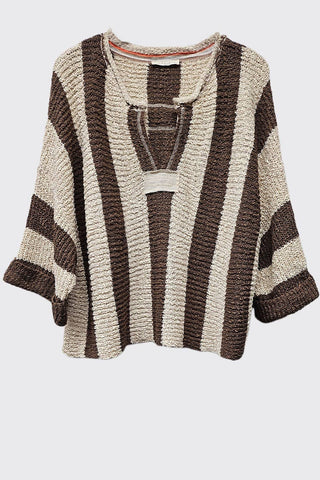 Helms Vertical Stripe Sweater
