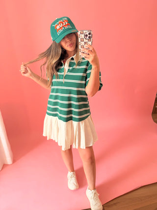 Polo Tee Mini Dress