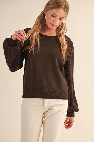 Cocoa Drift Sweater