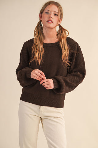 Cocoa Drift Sweater