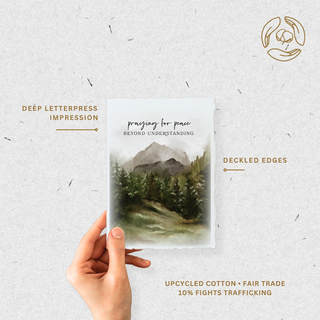 Praying for Peace Card + Envelope
