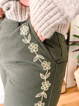 Greenley High-Rise Wide-Leg Pants