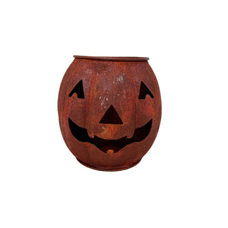 Rustic Jack-O-Lantern Luminary