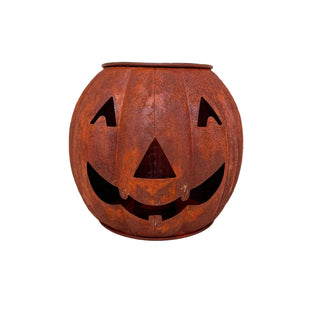 Rustic Jack-O-Lantern Luminary