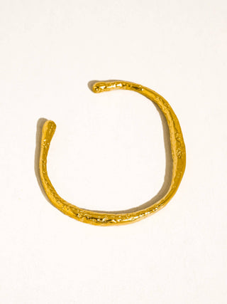 Maris Textured Open Cuff Bracelet