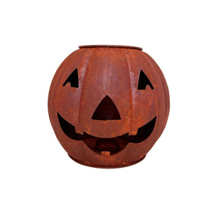 Rustic Jack-O-Lantern Luminary