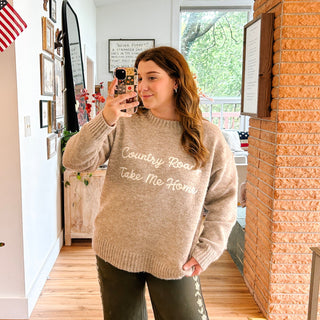Country Roads Sweater