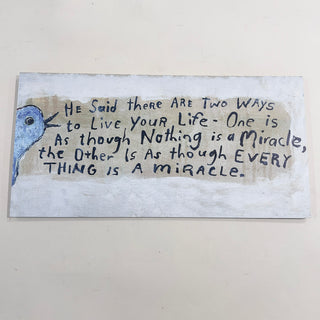 Two Ways To Live Art Tile