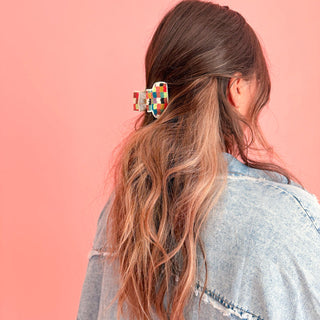 Gia Petite Multi-Color Claw Clip