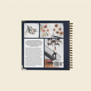 Spiral Bound How-to Watercolor Book: Modern Watercolor Botanicals