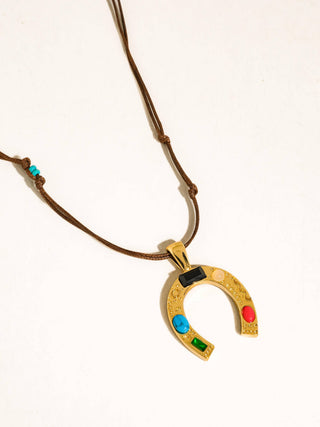 Isabell Western Horseshoe Necklace