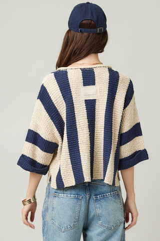 Helms Vertical Stripe Sweater