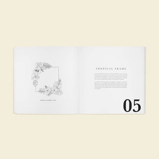 Spiral Bound Florals By Hand: How to Draw Modern Floral Projects