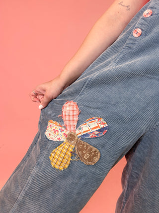 Flower Power Overalls