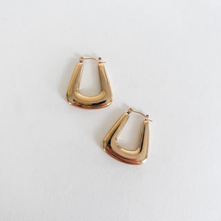 Geometric Hoop Earrings