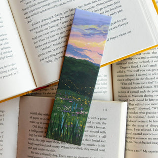 Sunset Field Bookmark