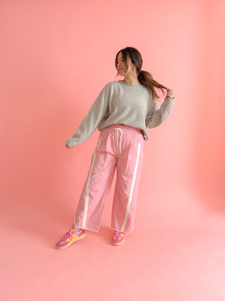 The Emma Pullover Sweater - Heather Gray