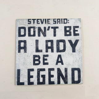 Stevie Said Art Tile