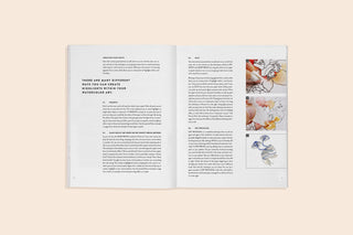 Watercolor Workbook | Flowers, Feathers, & Animal Friends