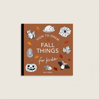How to Draw Fall Things Books for Kids