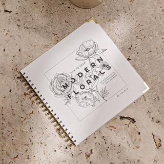 Spiral Bound How to Draw Modern Florals
