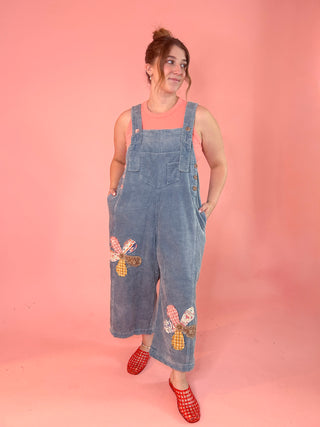 Flower Power Overalls