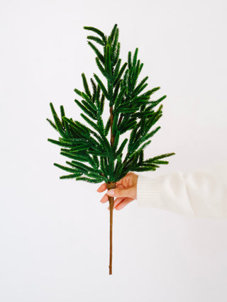 22" Faux Pine Stem
